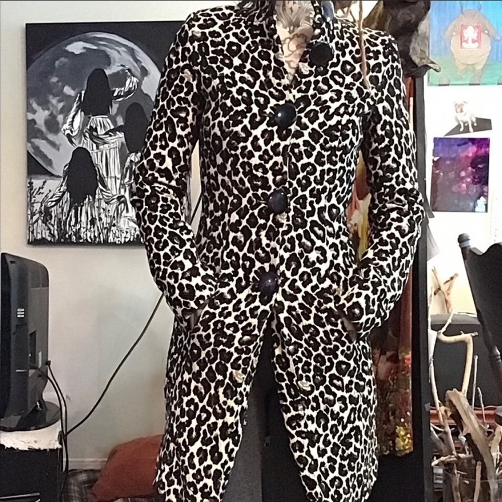 ❗️SOLD❗️BNWT Leopard Print Coat
